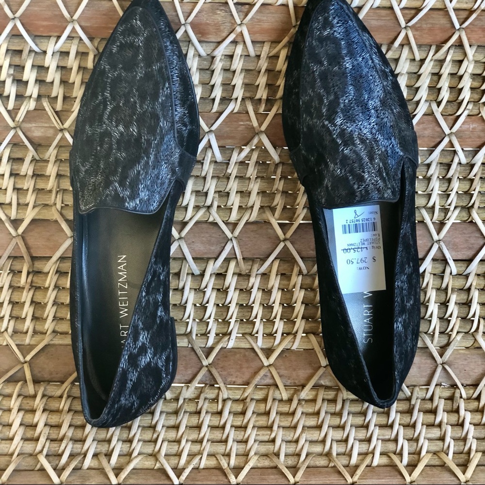 Stewart Weitzman Pipelopez Oxford Flat Shoes